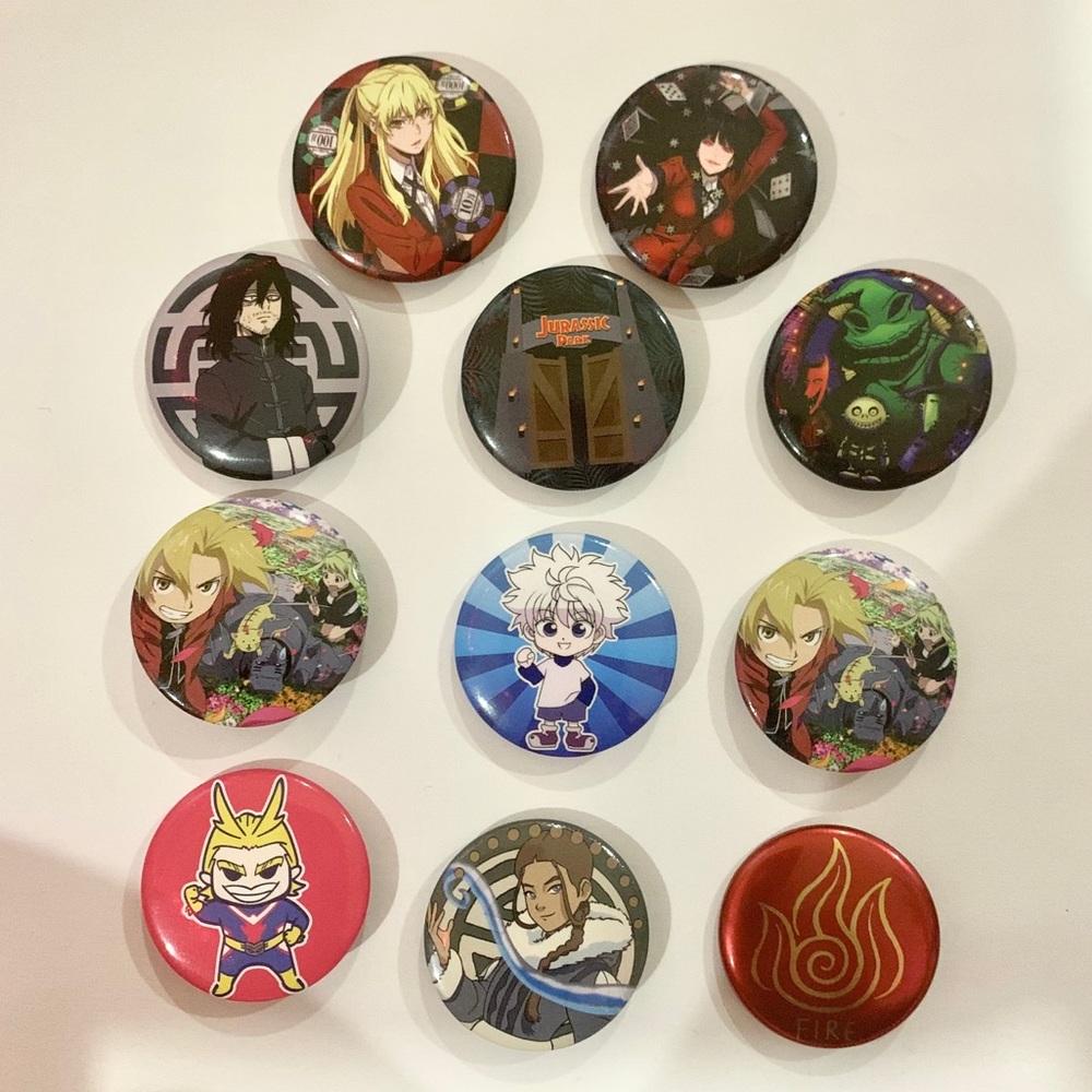 Anime Pin Selection